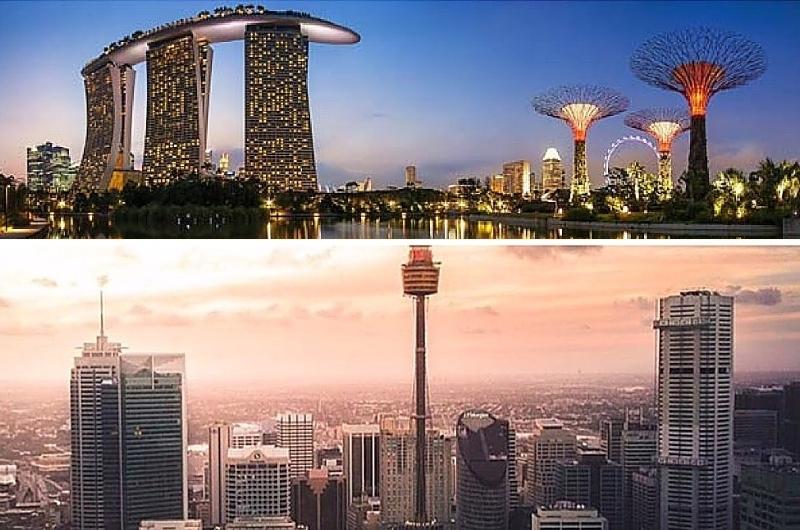 Sydney vs Singapore