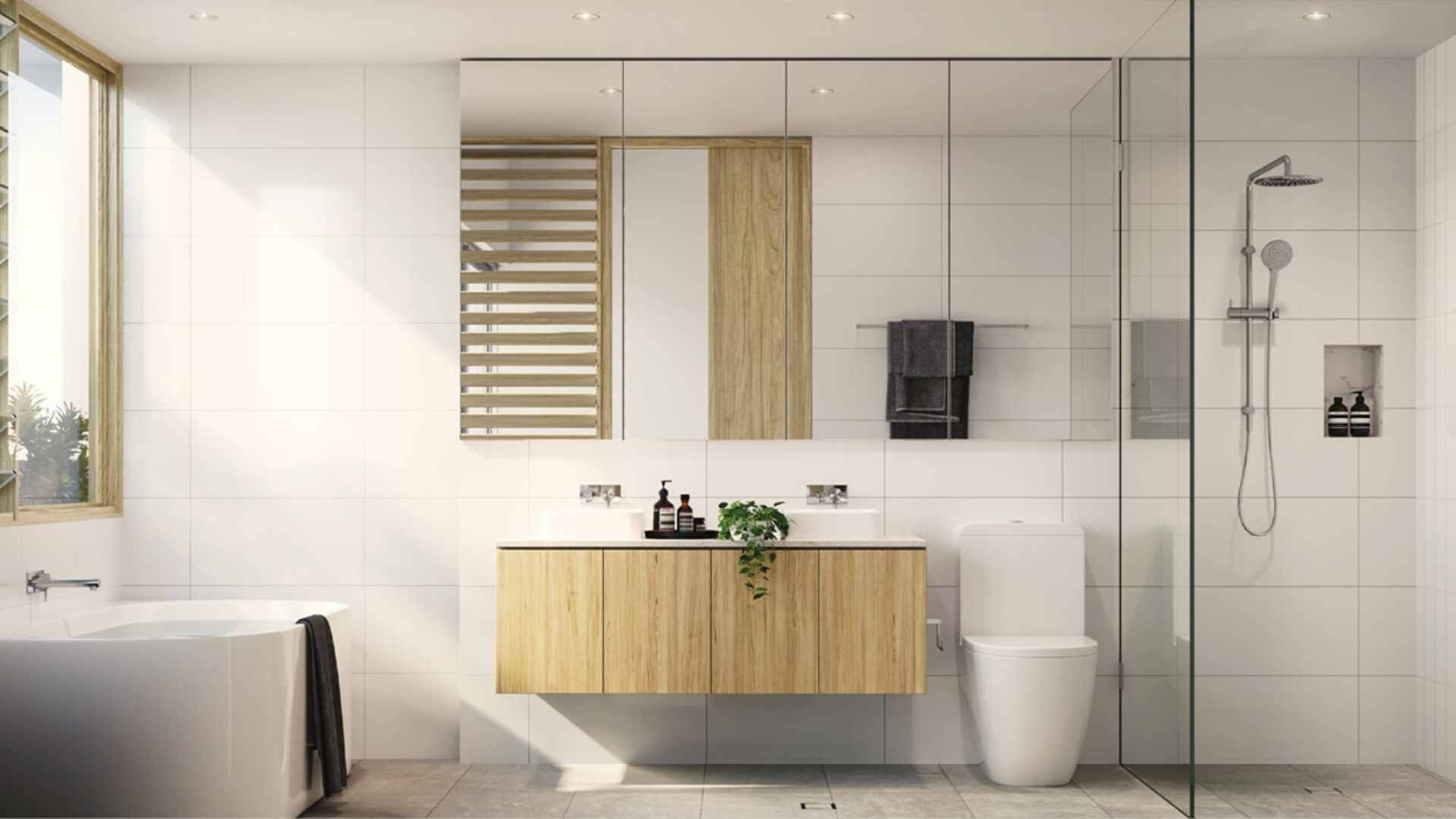 bathtub, sink next to shower