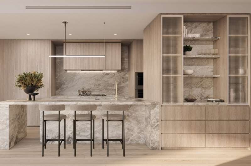 spacious kitchen design